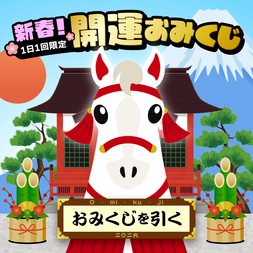 今日の占いをする